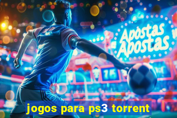 jogos para ps3 torrent